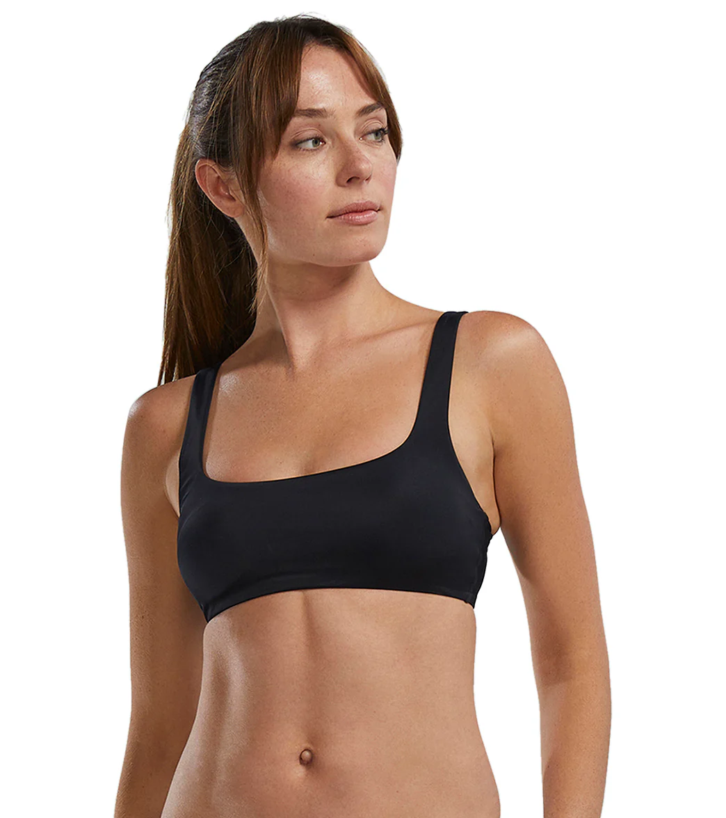 TYR Active Women's Solid Kelly Square Neck Bikini Top - Image 2
