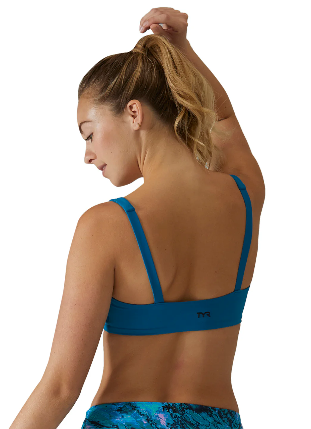 TYR Active Women's Solid Kelly Square Neck Bikini Top - Image 25