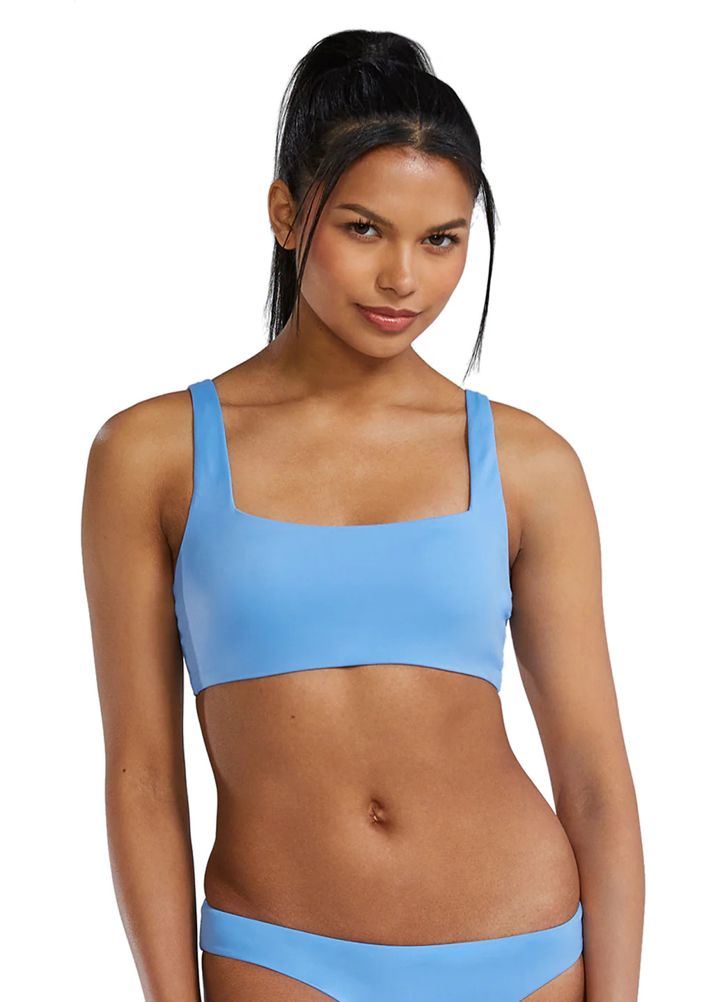 TYR Active Women's Solid Kelly Square Neck Bikini Top - Image 27
