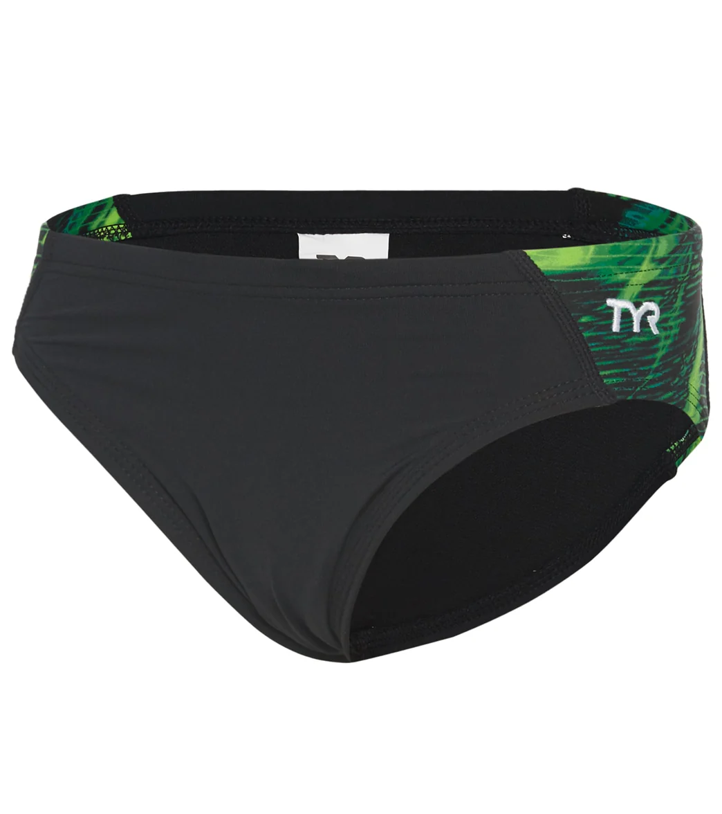 TYR Boys' Cadence Racer Brief Swimsuit - Image 2