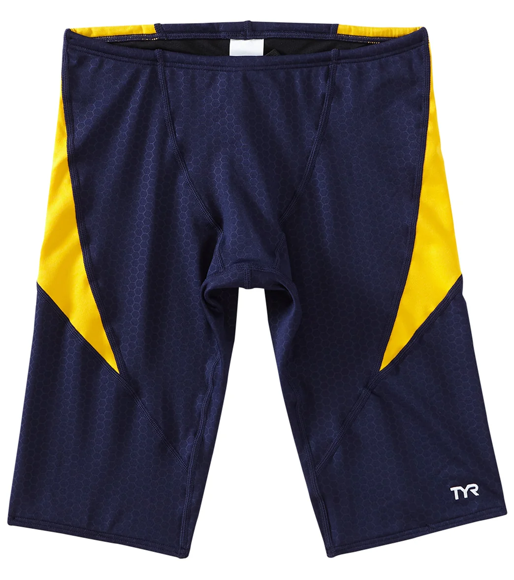 TYR Boys' Hexa Curve Splice Jammer Swimsuit - Image 20