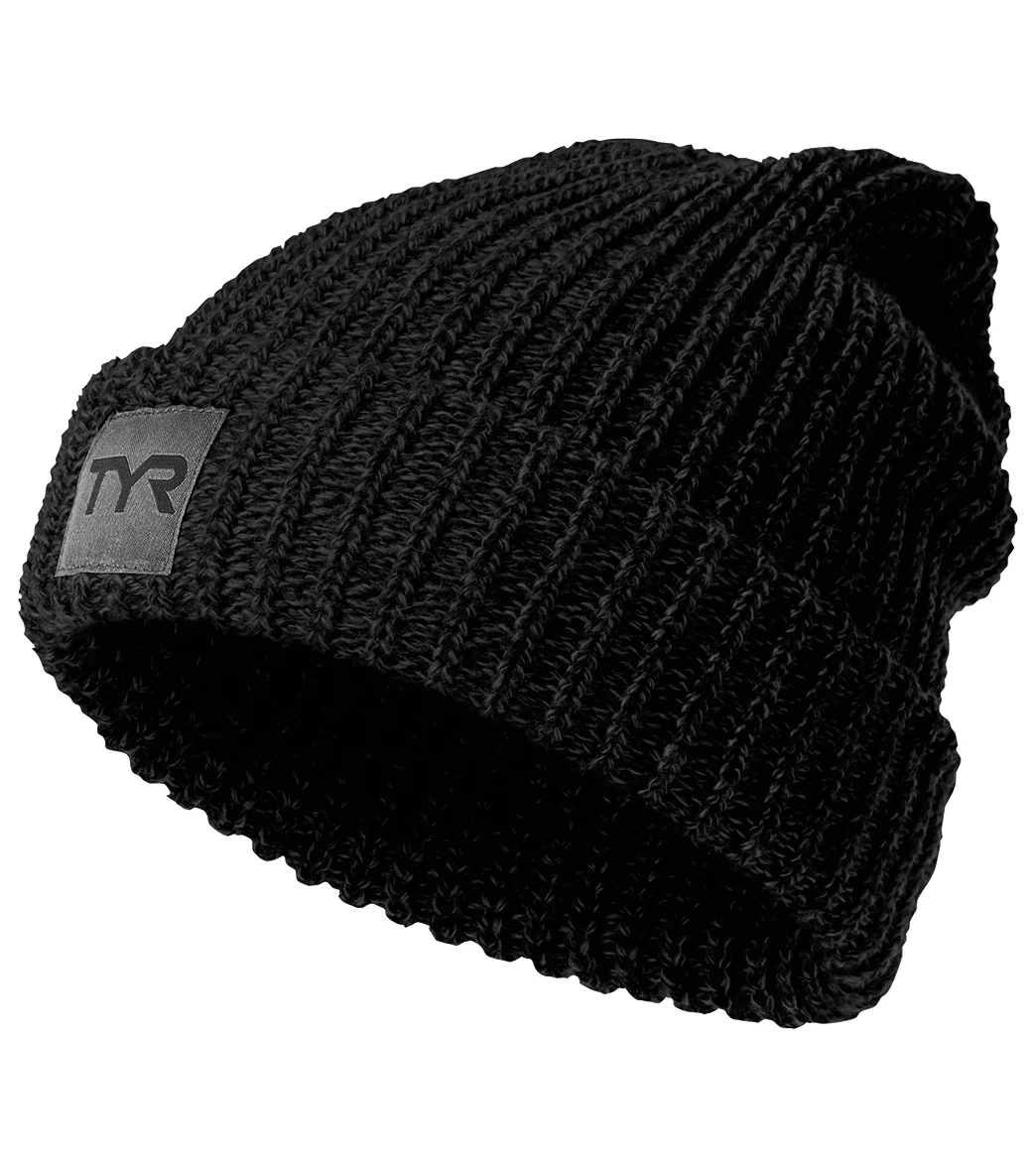 TYR Cuffed Ribbed Beanie - Image 4