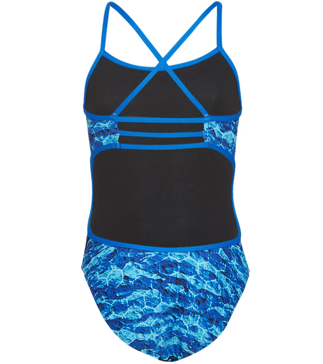 TYR Girls' Agran Trinityfit One Piece Swimsuit - Image 14