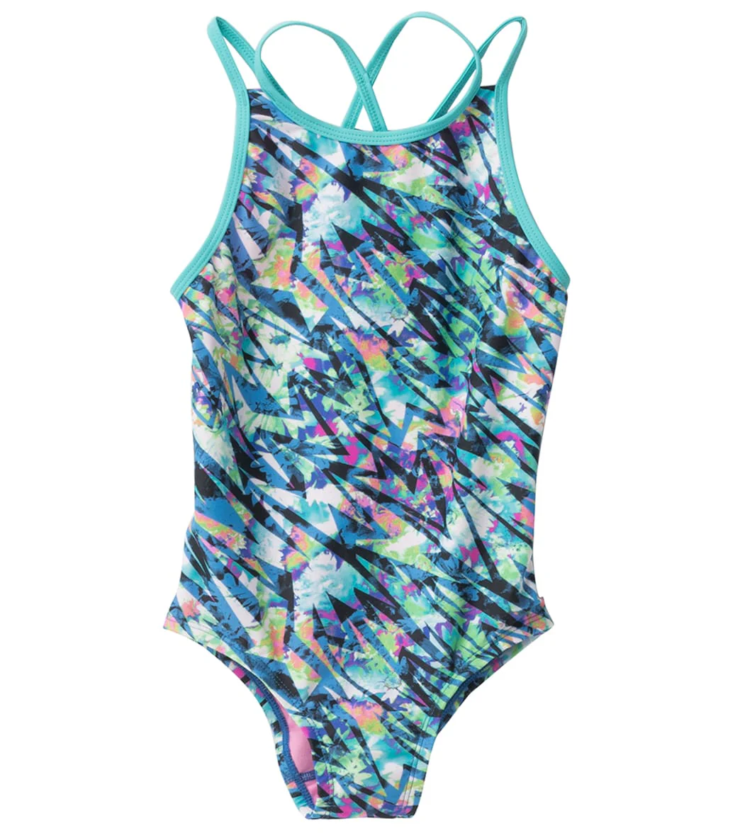 TYR Girls' Bolt Oliviafit One Piece Swimsuit (Toddler, Little Kid, Big Kid) - Image 5