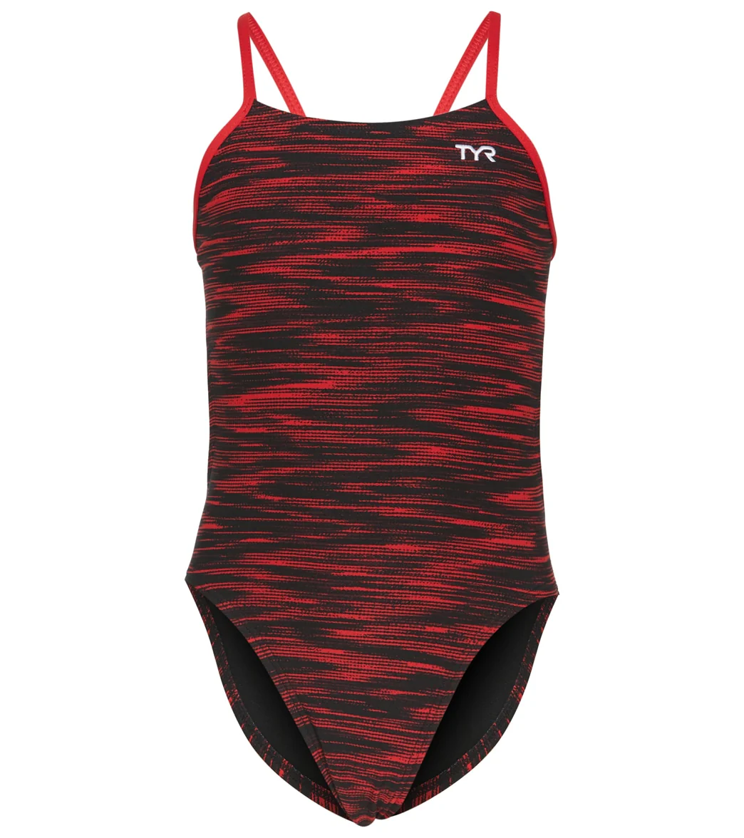 TYR Girls' Fizzy Cutoutfit One Piece Swimsuit - Image 2