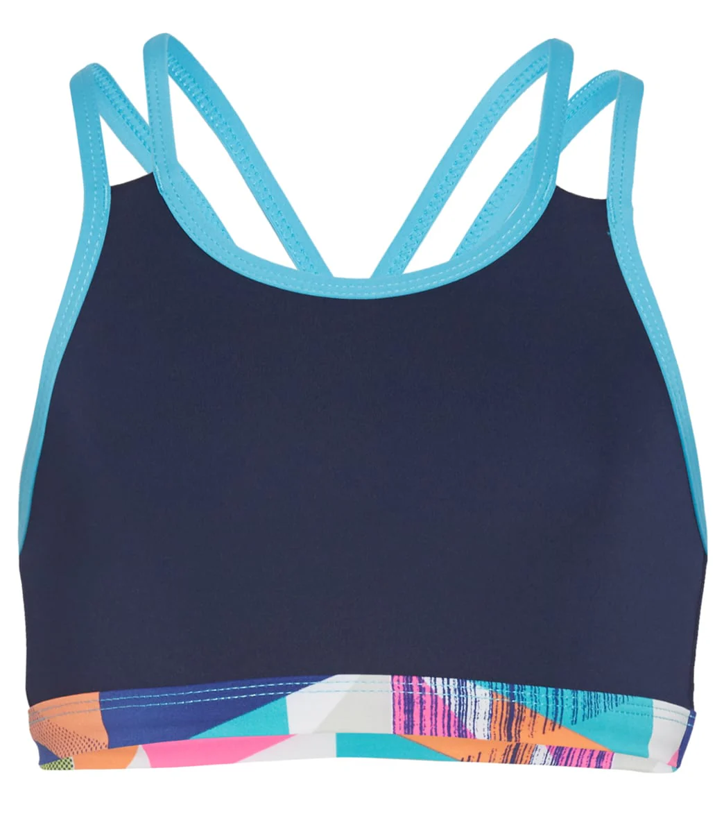 TYR Girls' Jigsaw Olivia Bikini Top (Little Kid, Big Kid) - Image 5