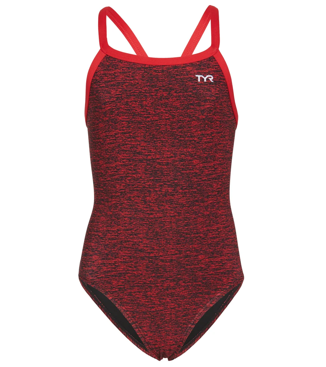 TYR Girls' Lapped Diamondfit One Piece Swimsuit - Image 8