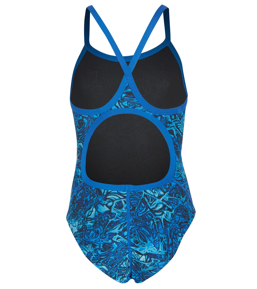 TYR Girls' Nebulous Diamondfit One Piece Swimsuit - Image 14