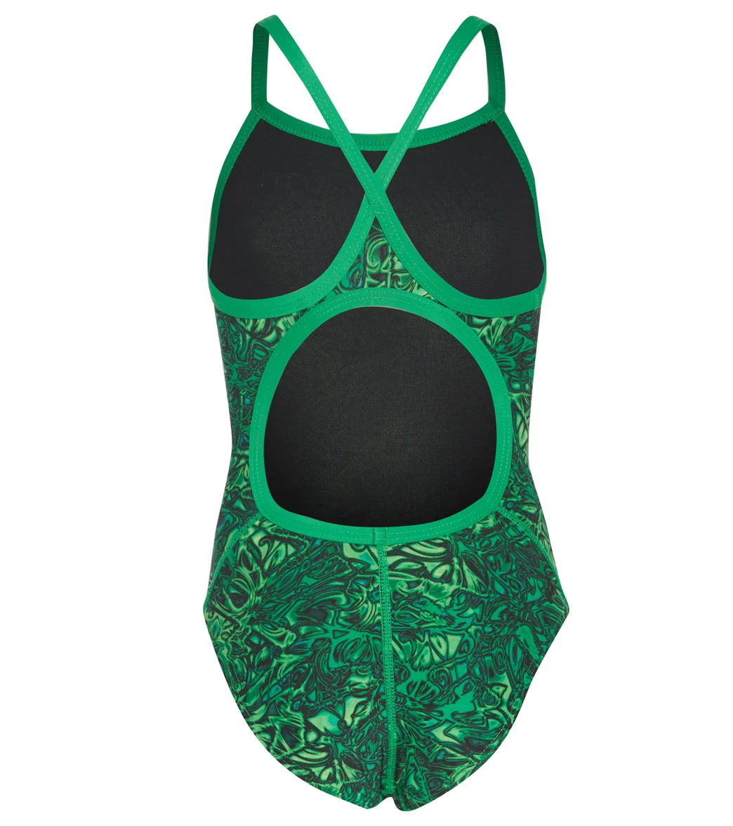 TYR Girls' Nebulous Diamondfit One Piece Swimsuit - Image 20