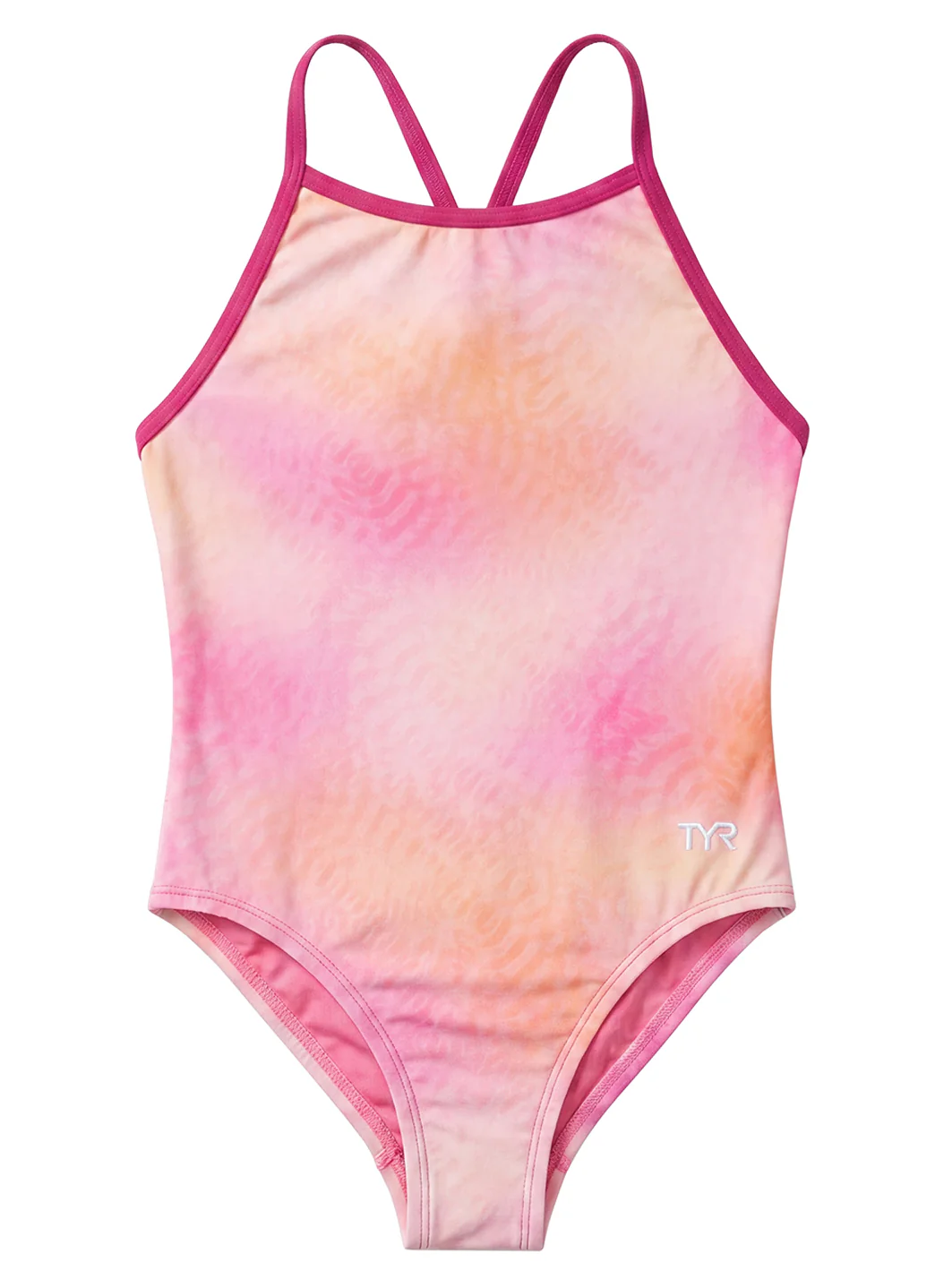 TYR Girls' Sonorous Durafast Elite Addy Diamondfit One Piece Swimsuit (Little Kid, Big Kid) - Image 2