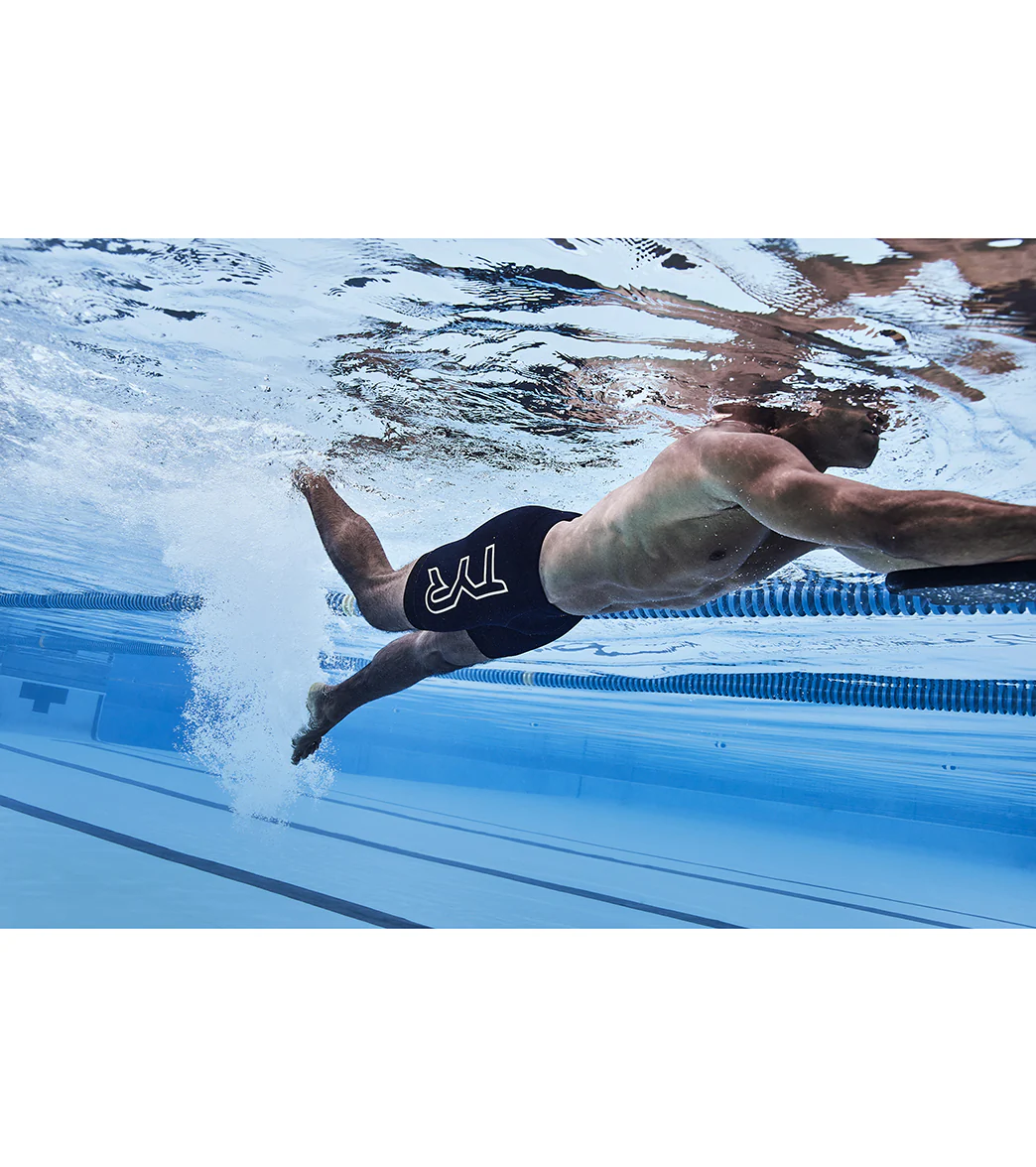TYR Men's Active Durafast Elite Large Logo 6.5 Jammer Swimsuit - Image 12