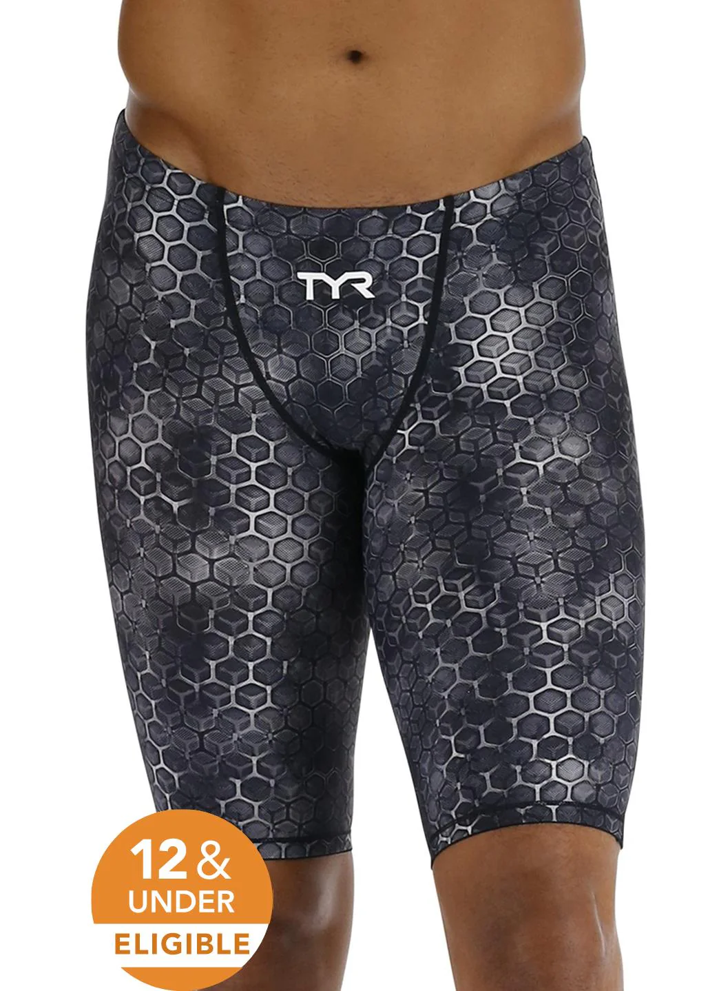 TYR Men's Akurra Thresher Short Jammer Tech Suit Swimsuit - Image 11