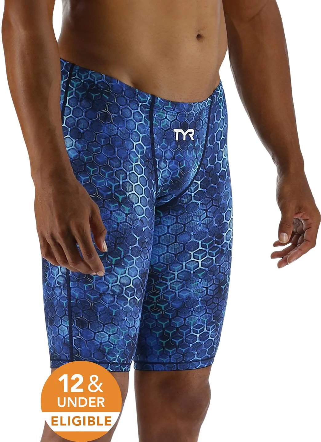 TYR Men's Akurra Thresher Short Jammer Tech Suit Swimsuit - Image 3