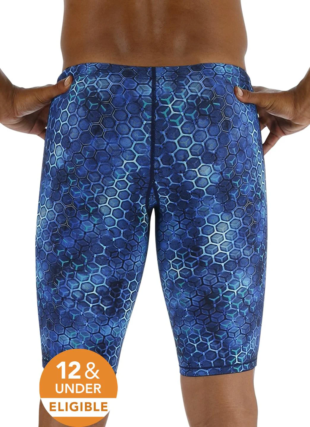 TYR Men's Akurra Thresher Short Jammer Tech Suit Swimsuit - Image 4