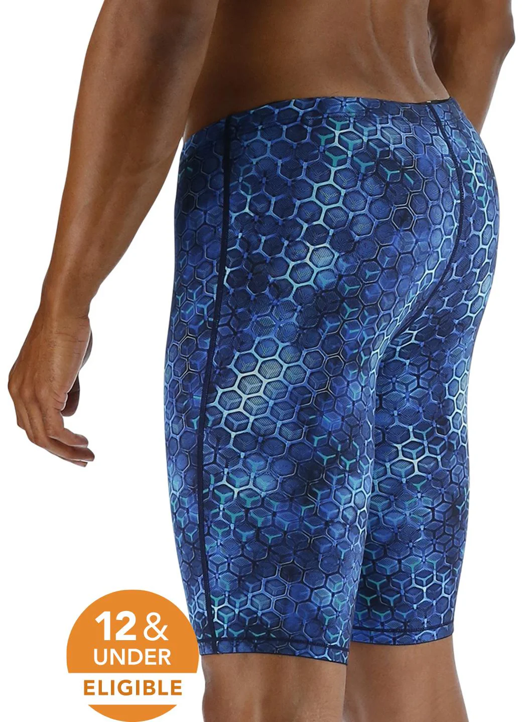 TYR Men's Akurra Thresher Short Jammer Tech Suit Swimsuit - Image 6