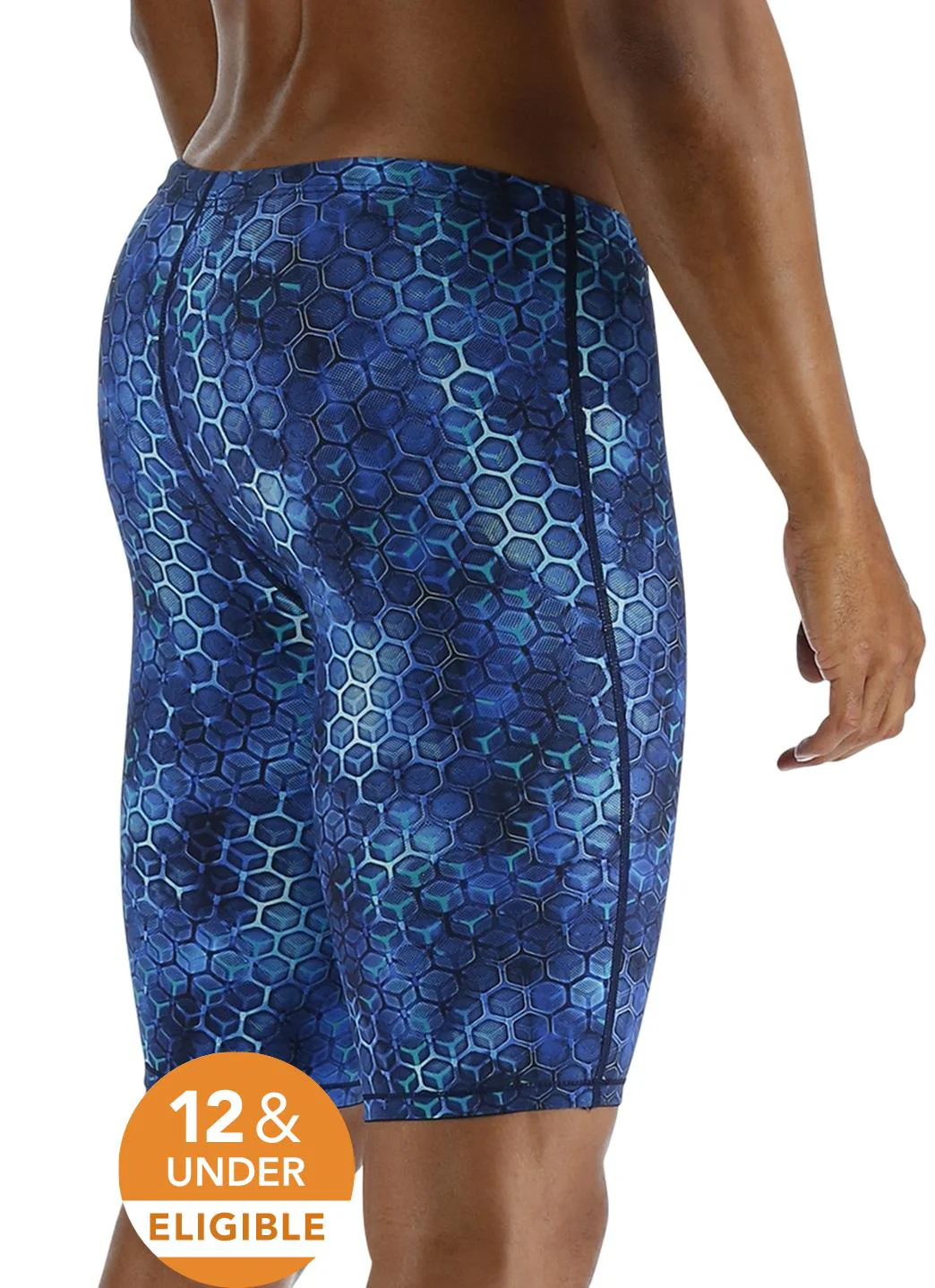 TYR Men's Akurra Thresher Short Jammer Tech Suit Swimsuit - Image 7