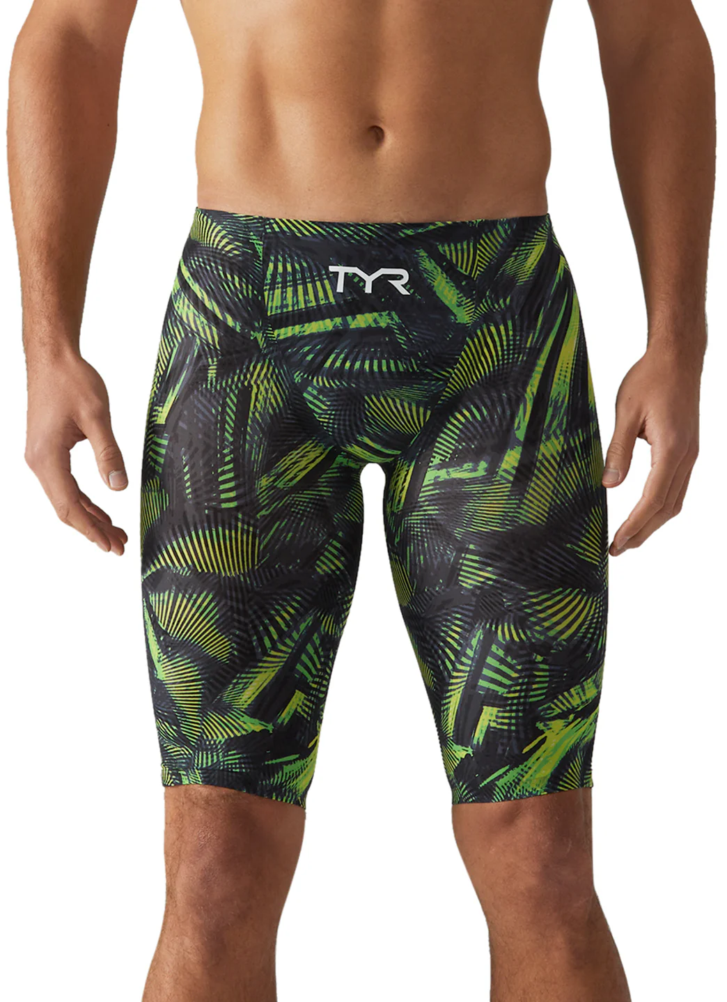 TYR Men's Avictor 2.0 Helux High Waist Jammer Tech Suit Swimsuit - Image 11