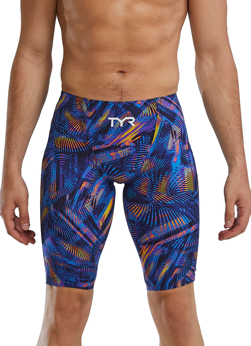 TYR Men's Avictor 2.0 Helux High Waist Jammer Tech Suit Swimsuit - Image 25