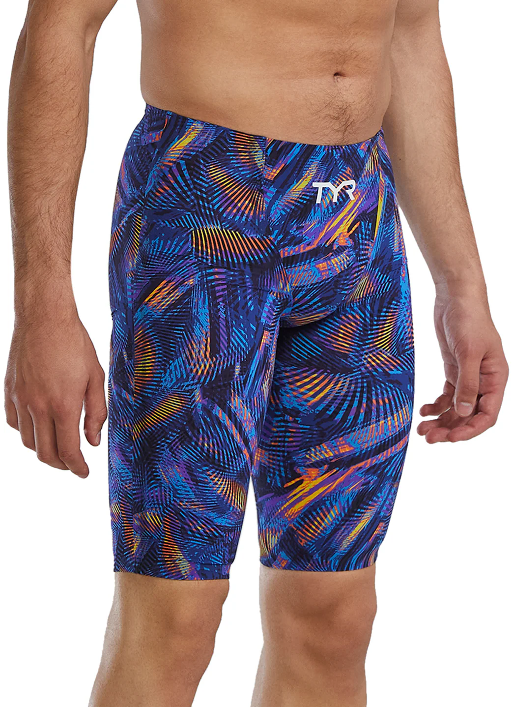TYR Men's Avictor 2.0 Helux High Waist Jammer Tech Suit Swimsuit - Image 26
