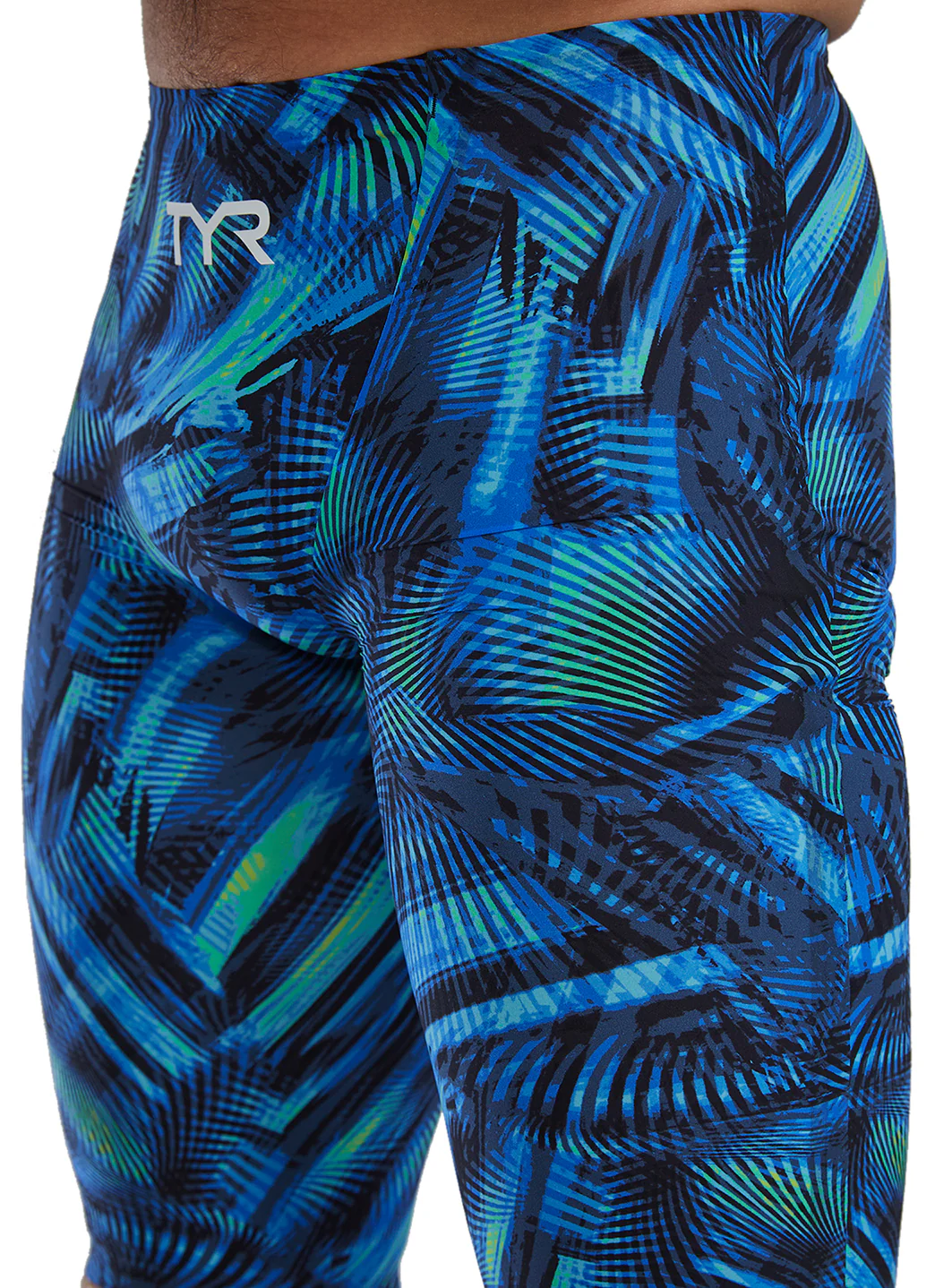 TYR Men's Avictor 2.0 Helux High Waist Jammer Tech Suit Swimsuit - Image 6