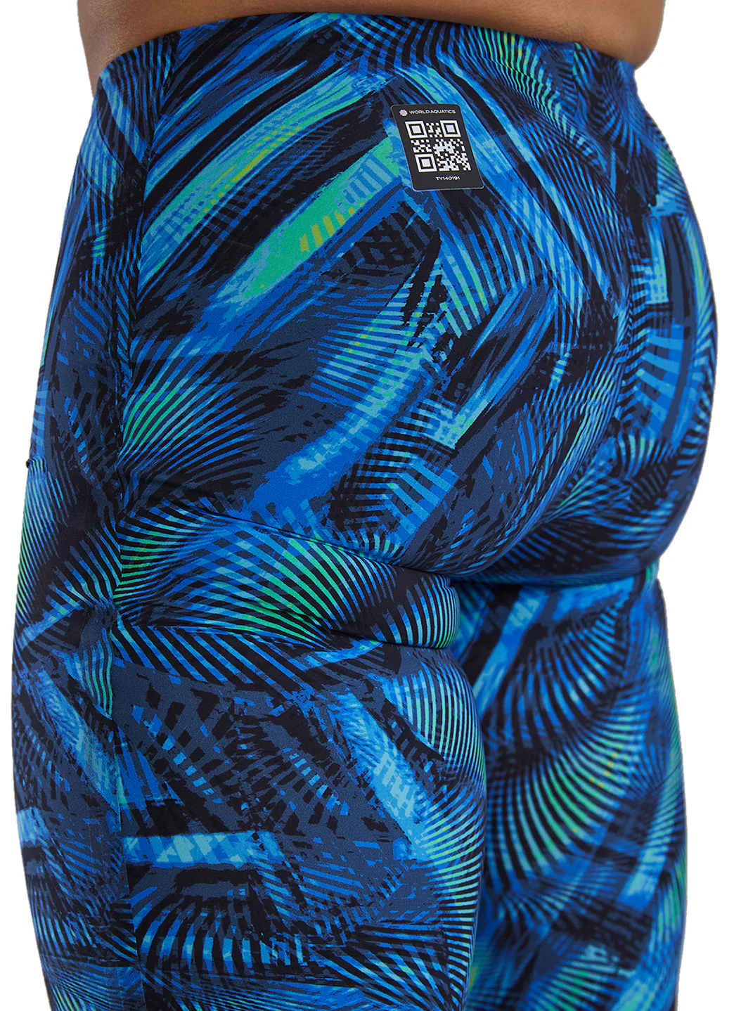 TYR Men's Avictor 2.0 Helux High Waist Jammer Tech Suit Swimsuit - Image 7