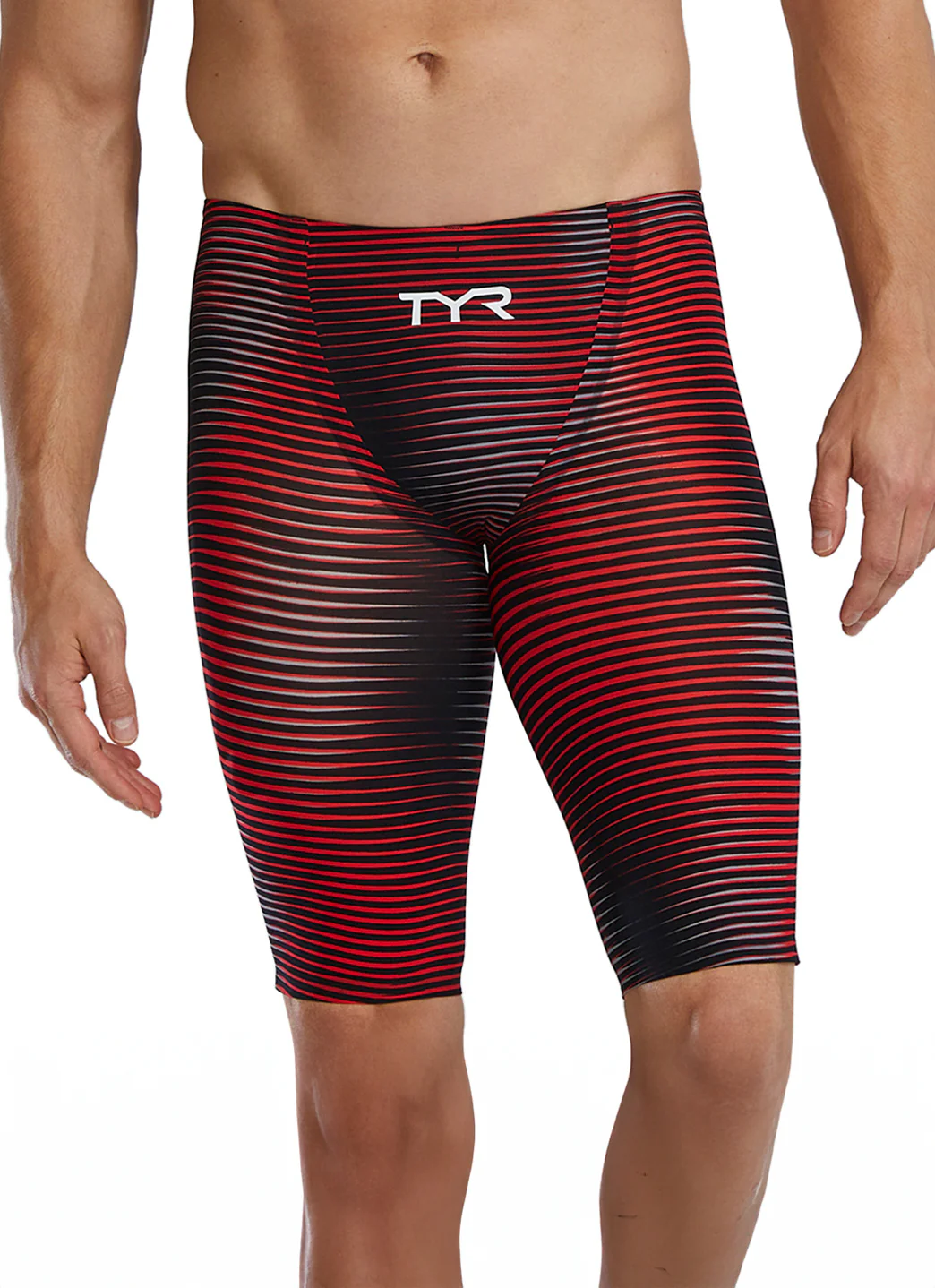TYR Men's Avictor 2.0 Luminis High Waist Jammer Tech Suit Swimsuit - Image 15