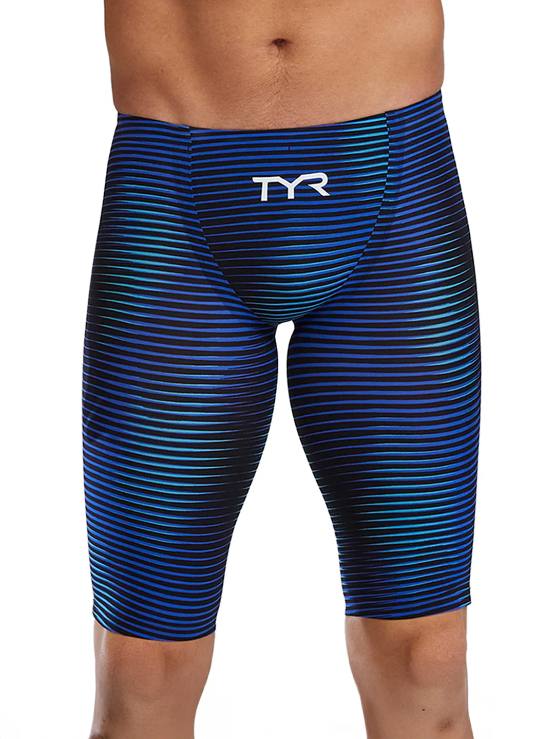TYR Men's Avictor 2.0 Luminis High Waist Jammer Tech Suit Swimsuit - Image 21