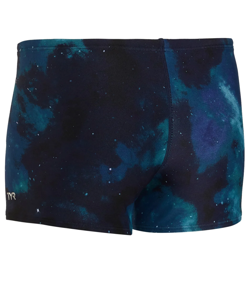TYR Men's Cosmic Night Square Leg Swimsuit - Image 2