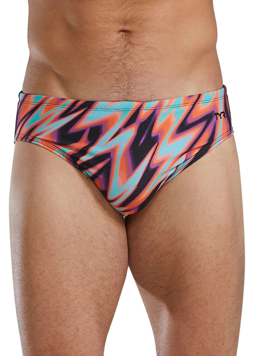 TYR Men's Disarray Durafast Elite Brief Swimsuit - Image 2