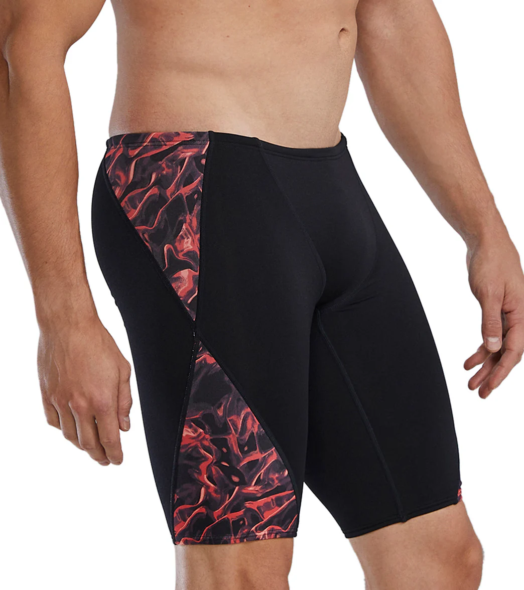 TYR Men's Energia Blade Splice Durafast Elite Jammer Swimsuit