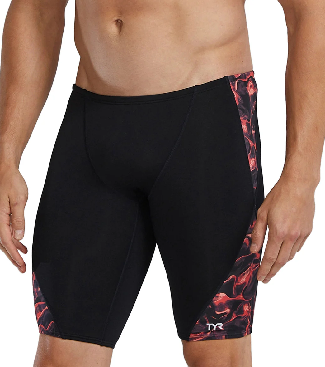TYR Men's Energia Blade Splice Durafast Elite Jammer Swimsuit - Image 3