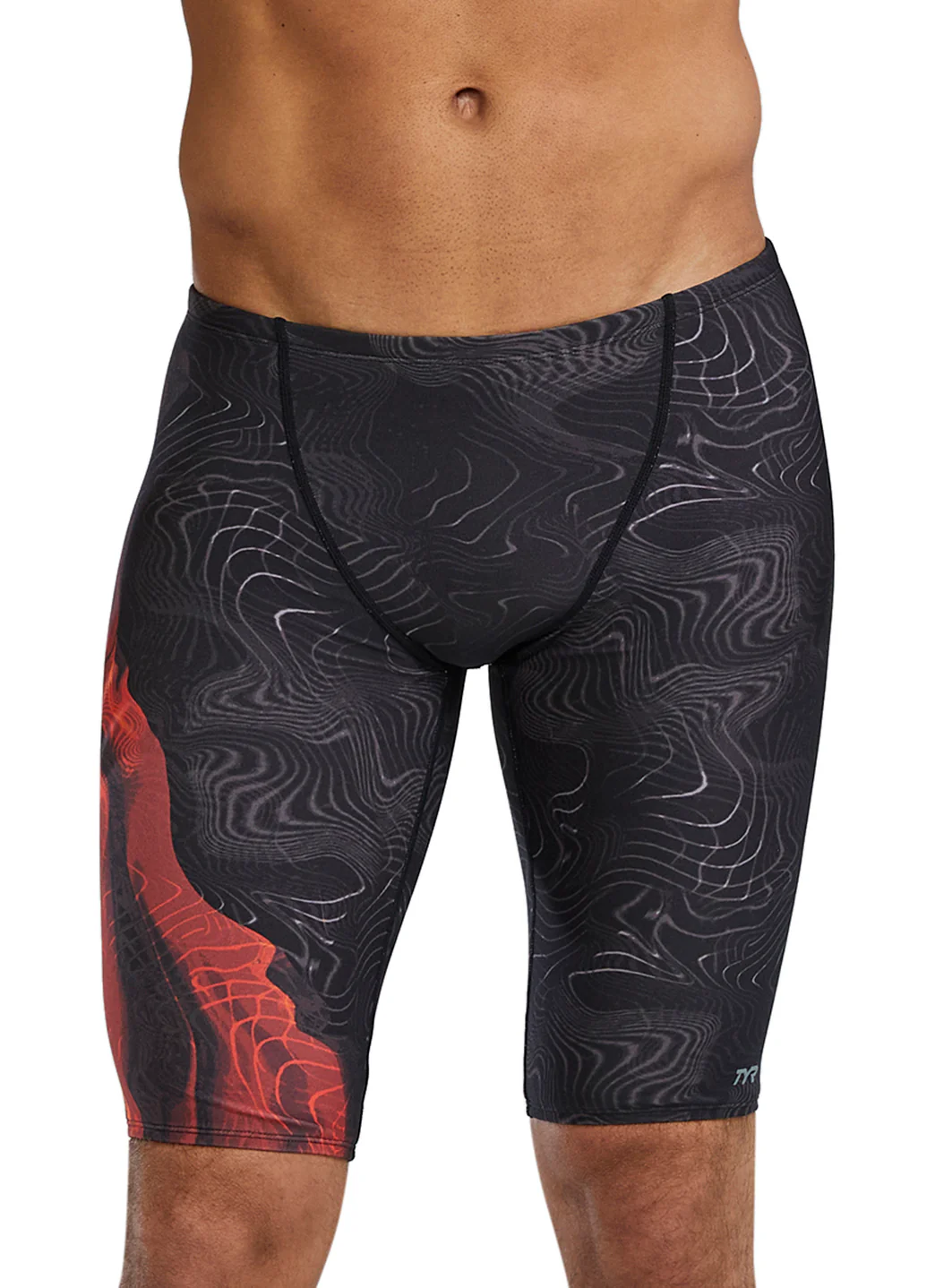 TYR Men's Firestorm Durafast Elite Jammer Swimsuit - Image 3