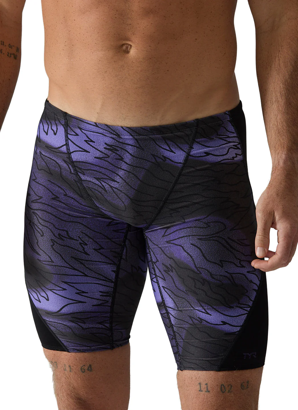 TYR Men's Hodori Durafast Elite Jammer Swimsuit - Image 3