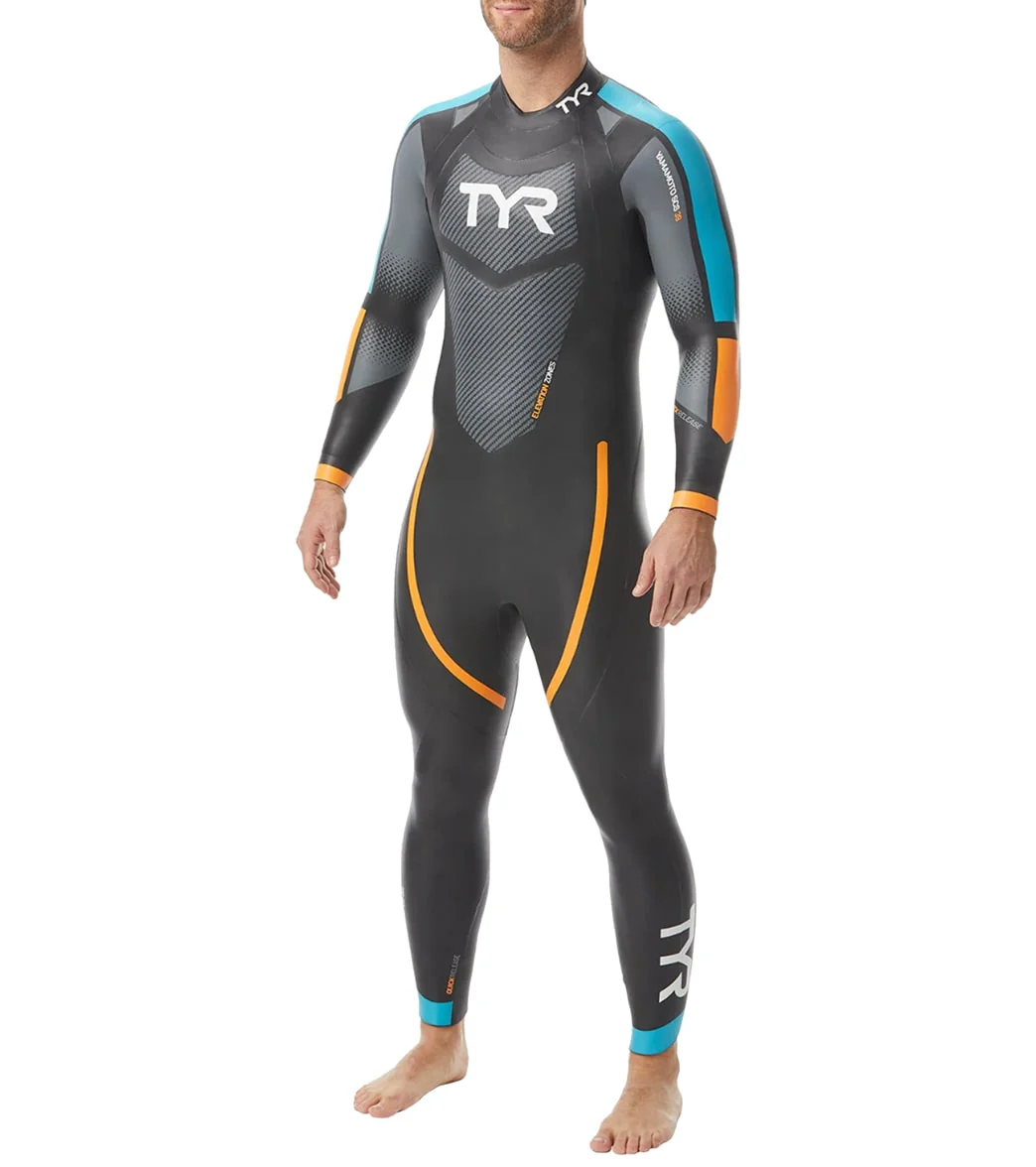 TYR Men's Hurricane Cat 2 Fullsleeve Triathlon Wetsuit - Image 7