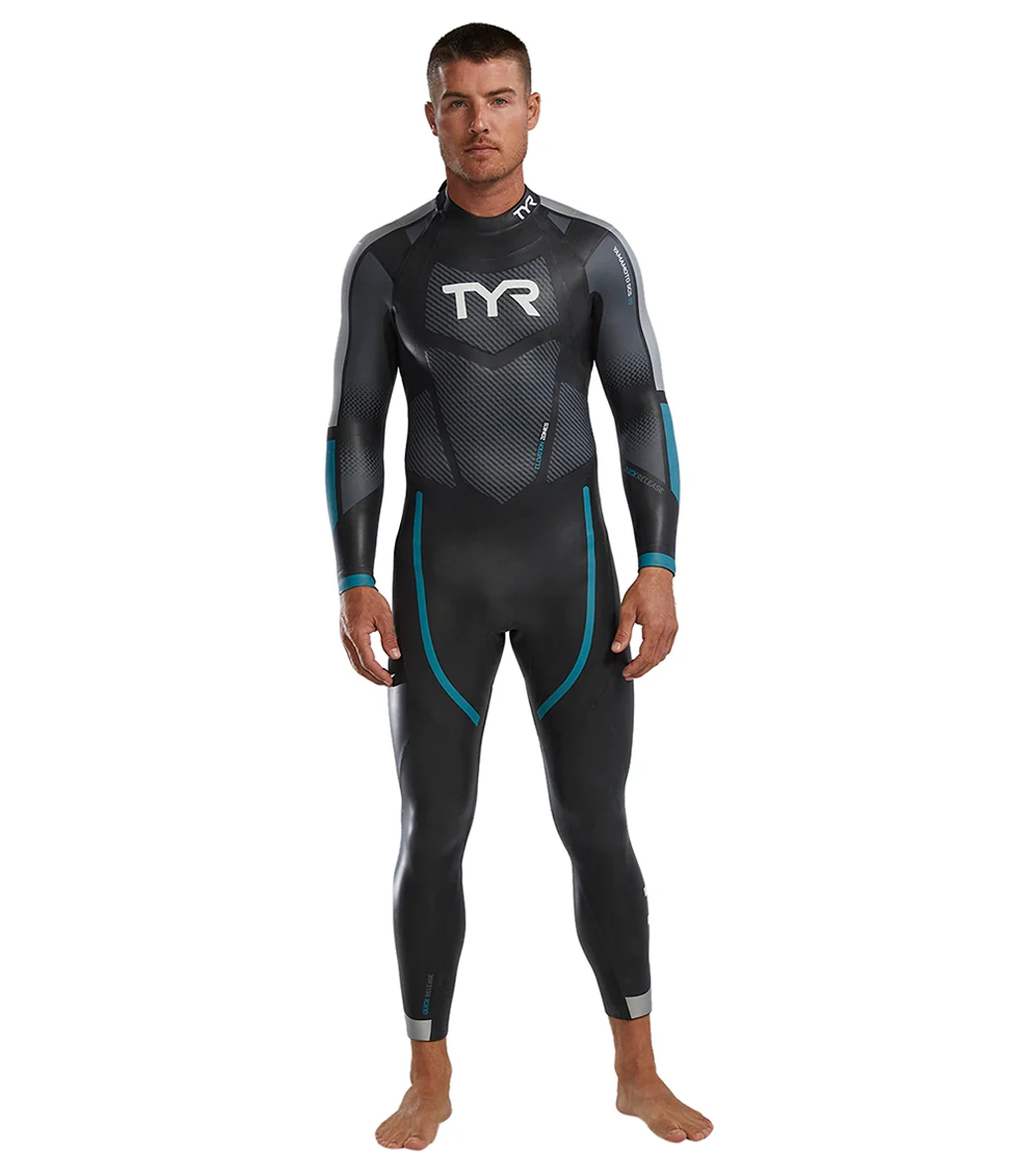 TYR Men's Hurricane Cat 3 Fullsleeve Triathlon Wetsuit - Image 2