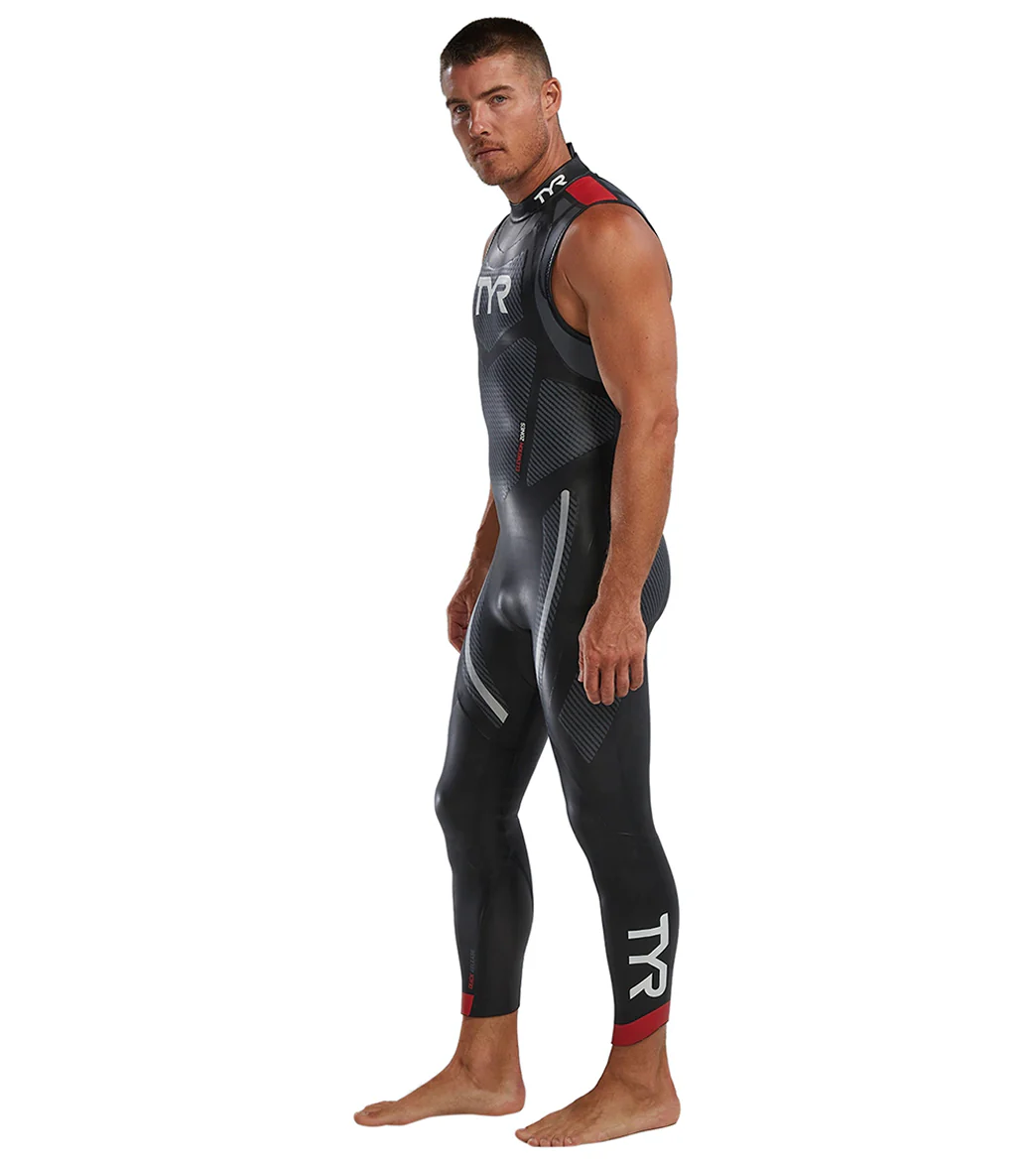 TYR Men's Hurricane Cat 5 Sleeveless Triathlon Wetsuit - Image 5
