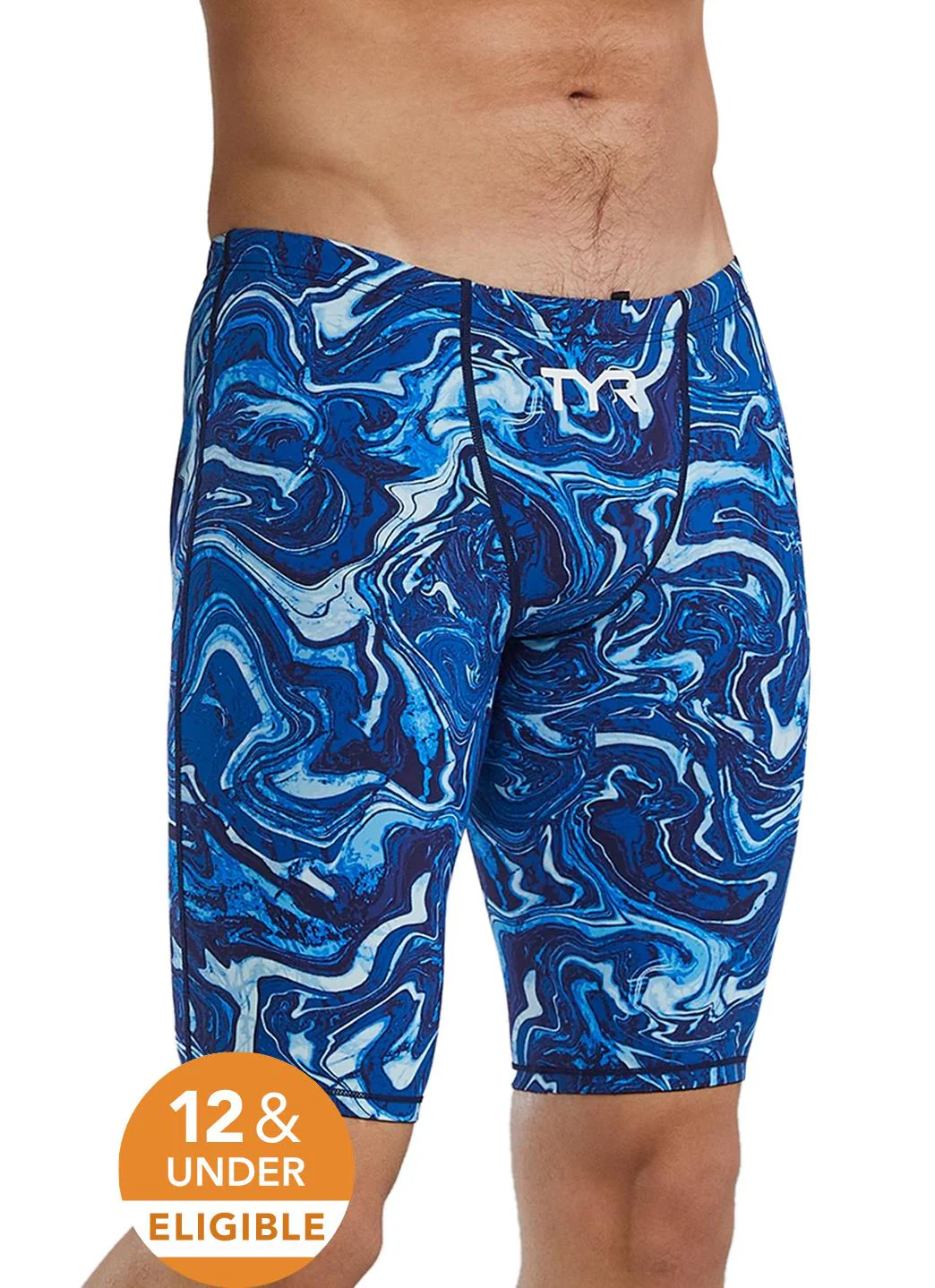TYR Men's Hyperblitz Thresher Jammer Tech Suit Swimsuit - Image 3