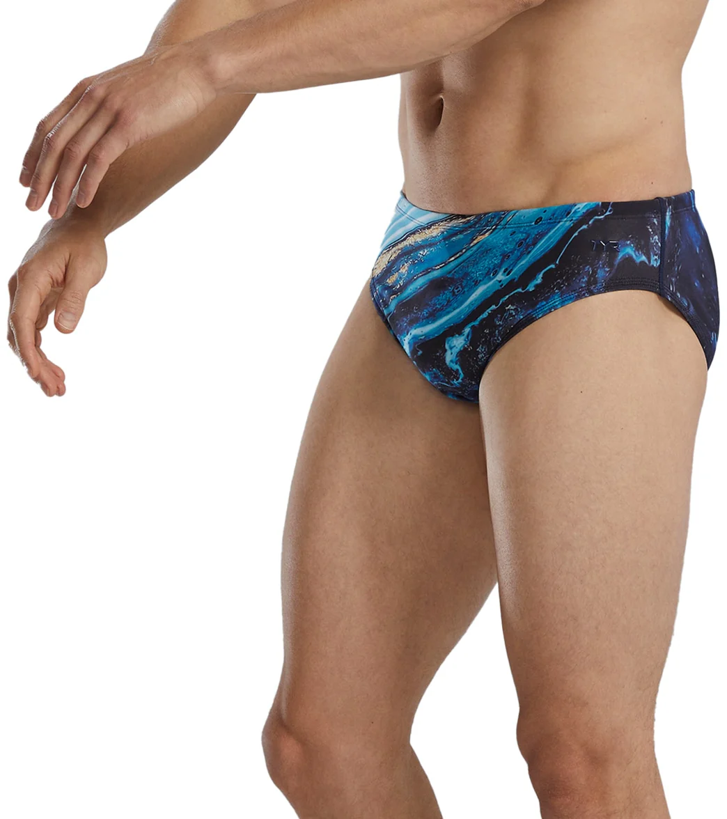 TYR Men's Kyanite Racer Brief Swimsuit - Image 3