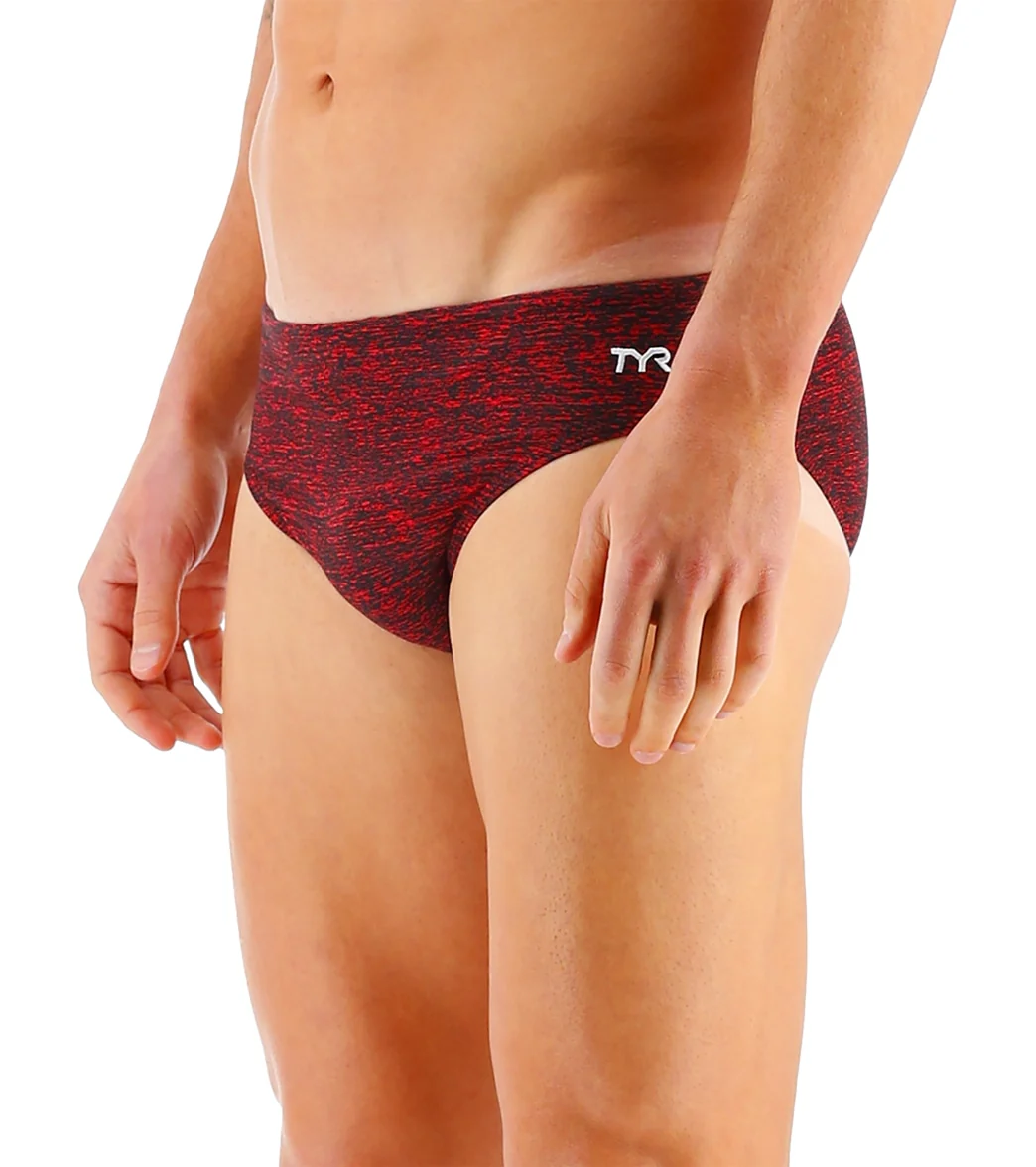 TYR Men's Lapped Racer Brief Swimsuit - Image 10