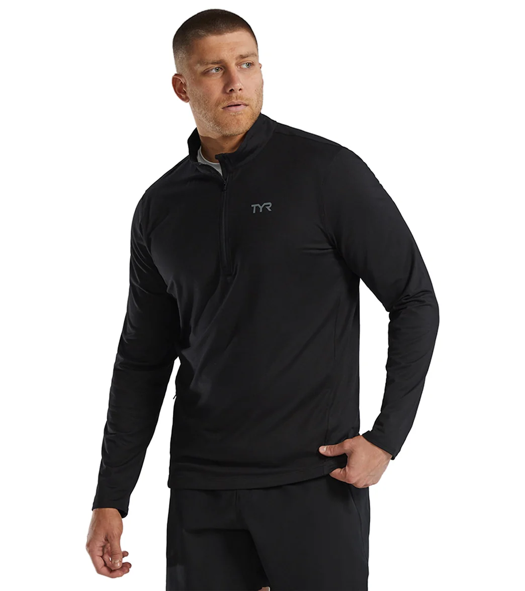 TYR Men's Long Sleeve Quarter Zip - Image 25