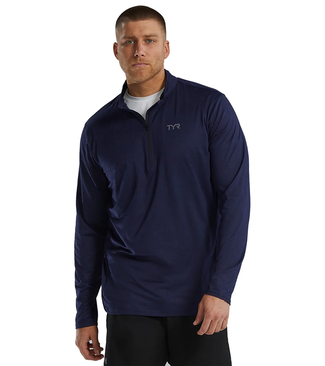 TYR Men's Long Sleeve Quarter Zip - Image 5