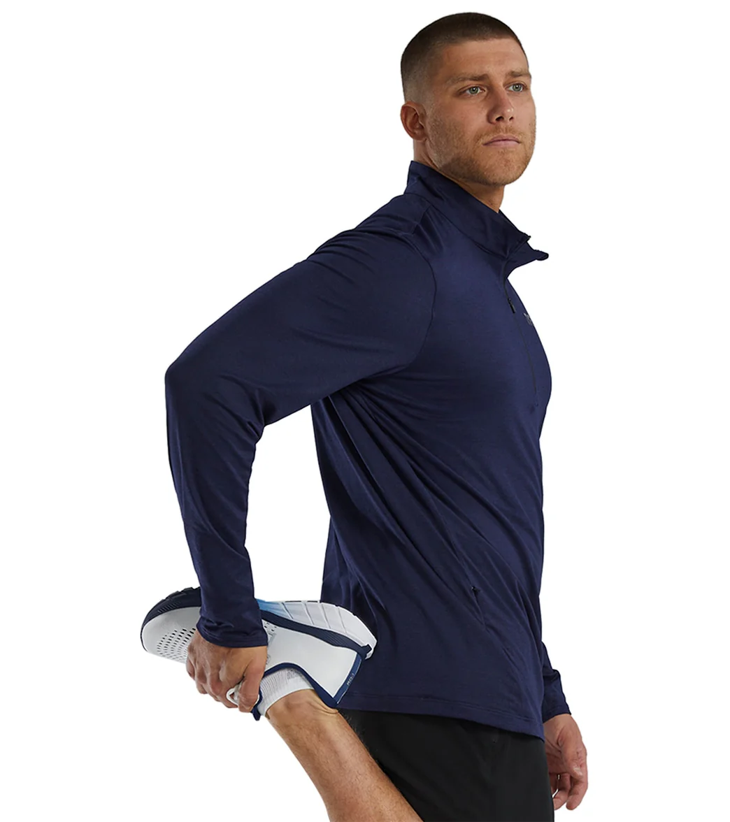 TYR Men's Long Sleeve Quarter Zip - Image 8