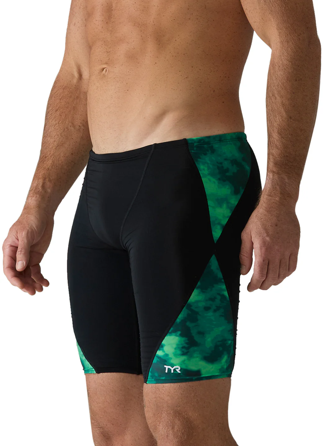 TYR Men's Miasma Durafast Lite Blade Splice Jammer Swimsuit - Image 12