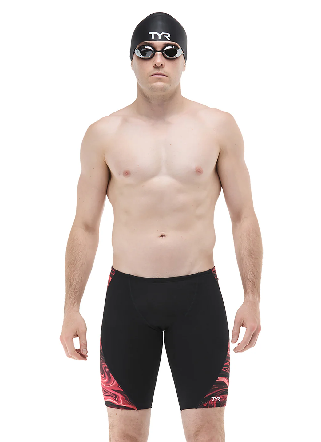 TYR Men's Olea Blade Splice Jammer Swimsuit - Image 15