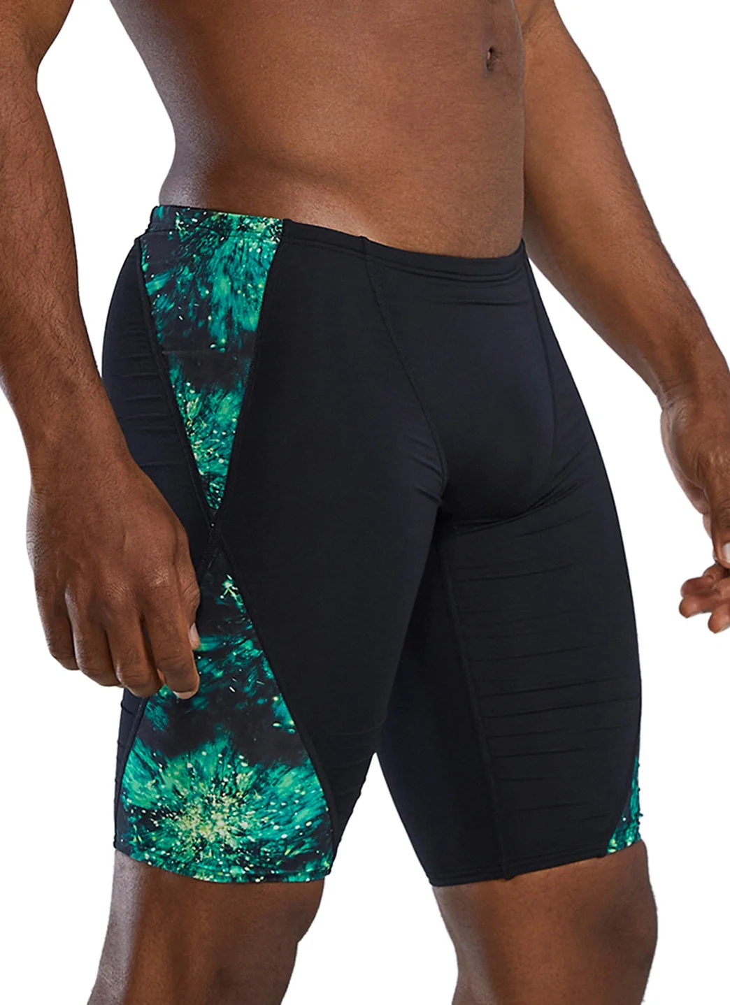 TYR Men's Radiant Flare Blade Splice Jammer Swimsuit - Image 20