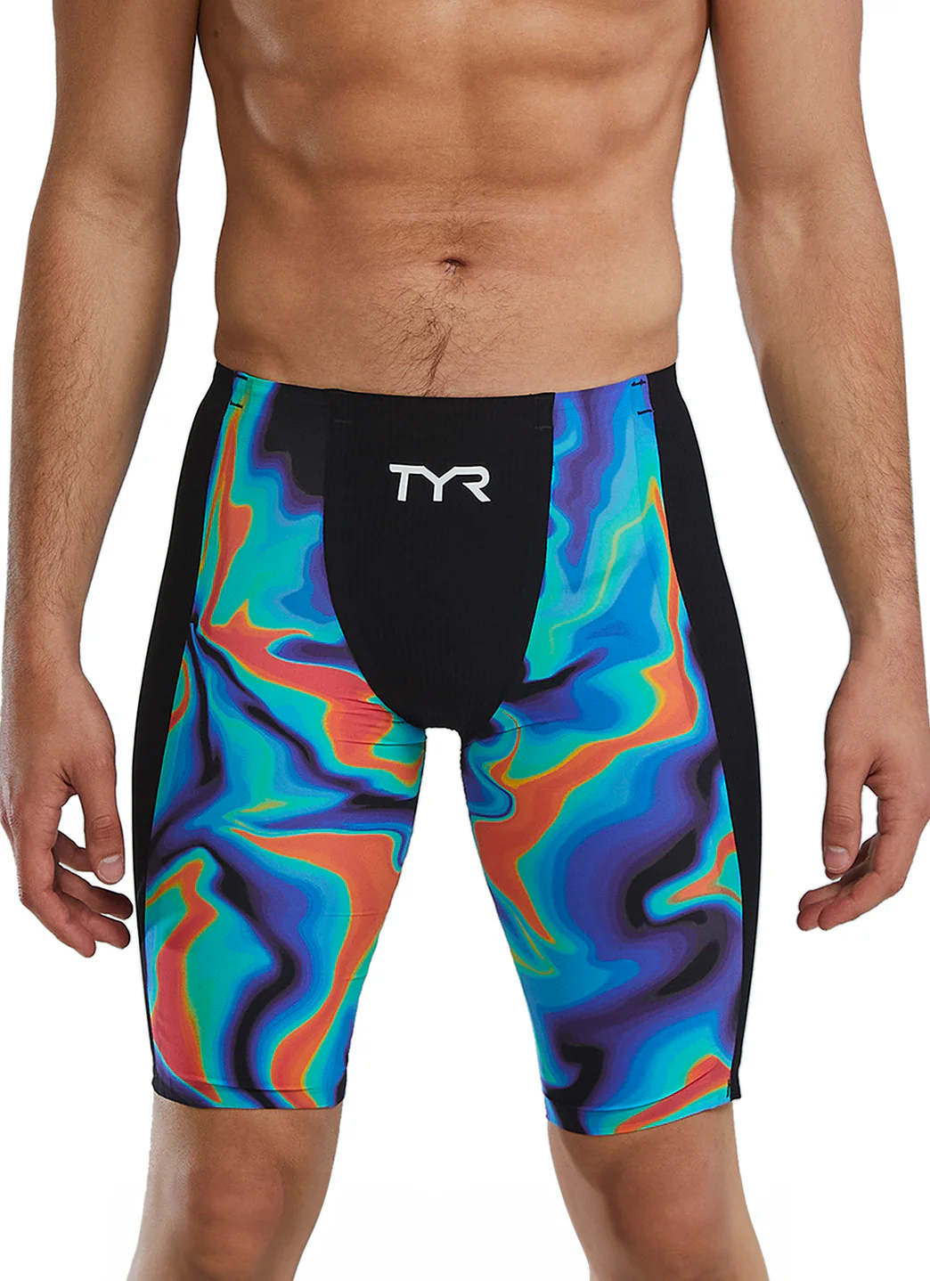 TYR Men's Shockwave Infrared High Waist Jammer Tech suit Swimsuit - Image 16