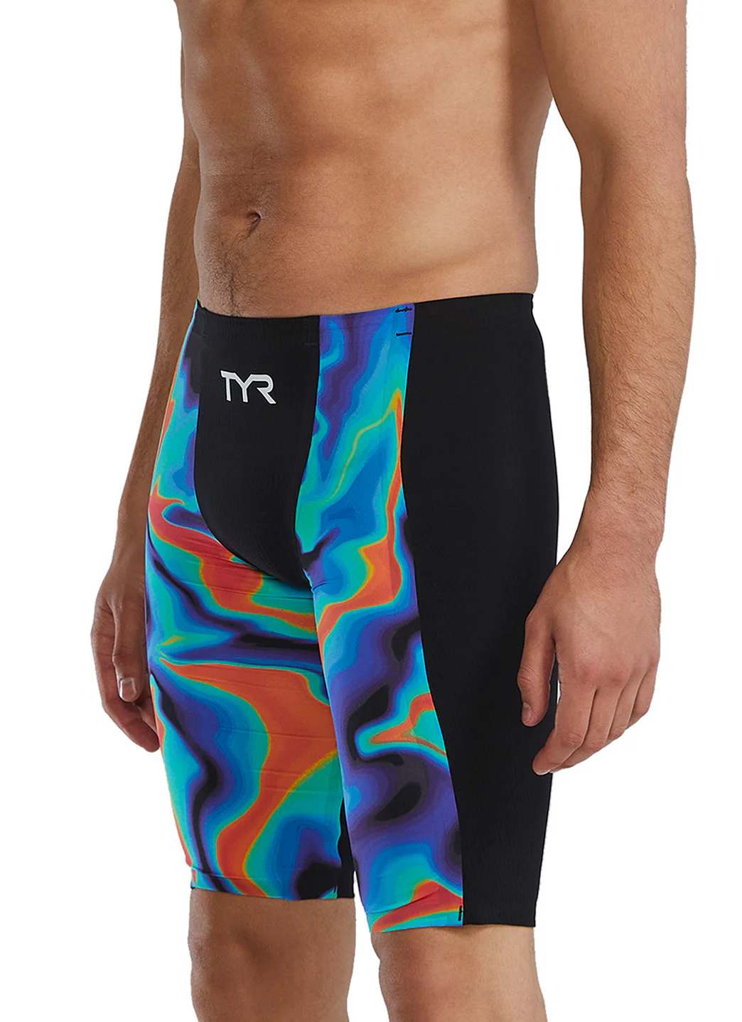 TYR Men's Shockwave Infrared High Waist Jammer Tech suit Swimsuit - Image 19