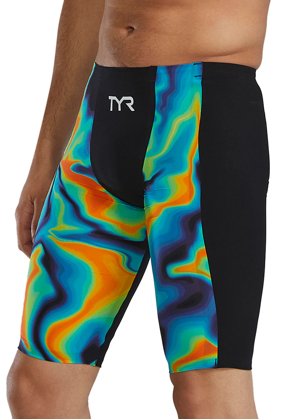 TYR Men's Shockwave Infrared High Waist Jammer Tech suit Swimsuit - Image 29