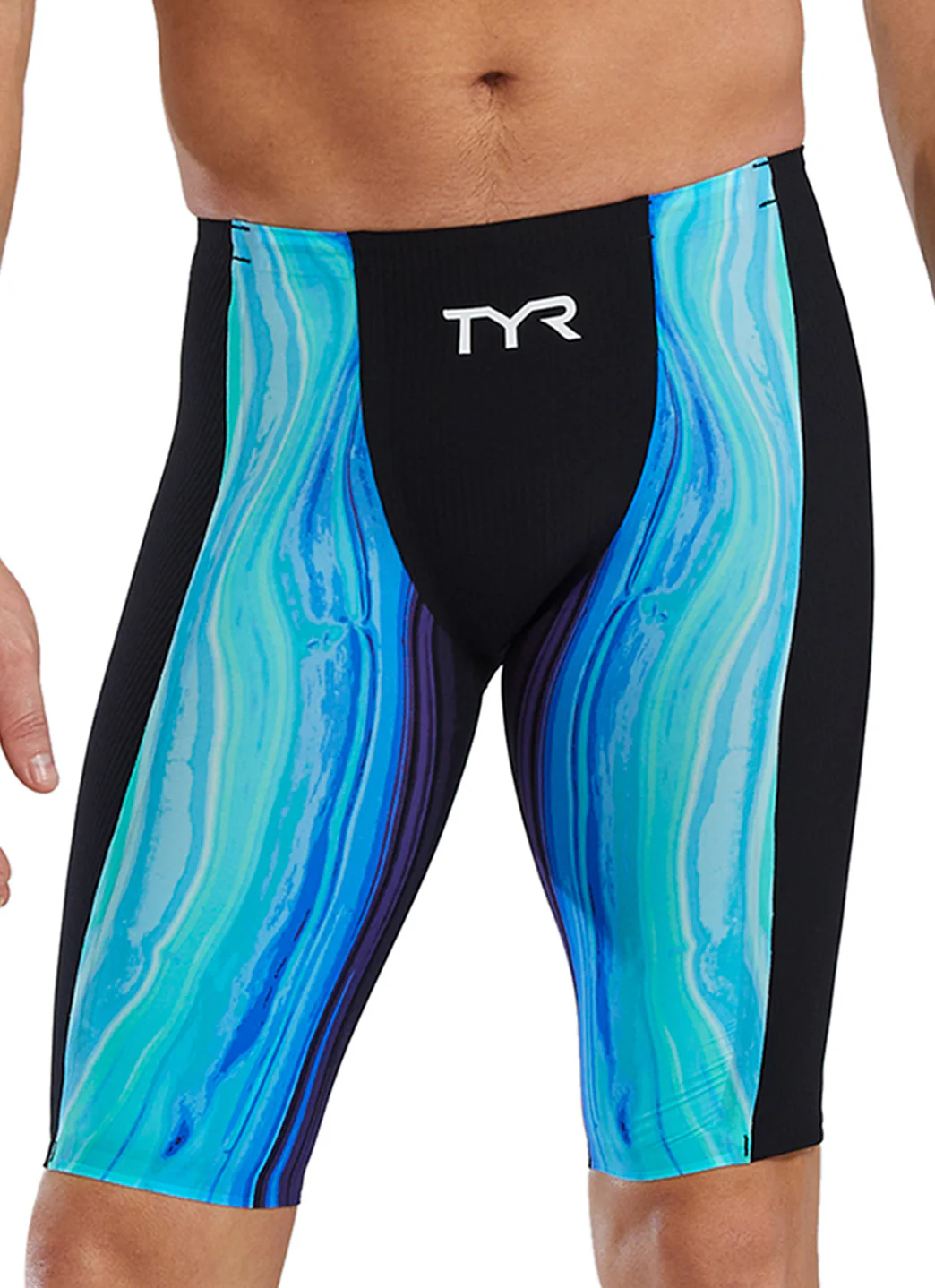 TYR Men's Shockwave Volconyx High Waist Jammer Tech Suit Swimsuit - Image 19
