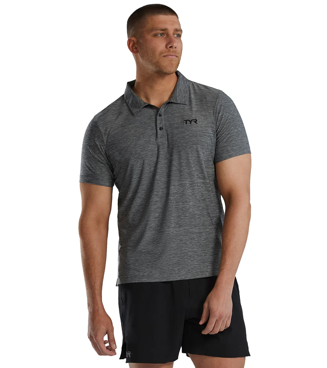 TYR Men's Short Sleeve Polo - Image 11